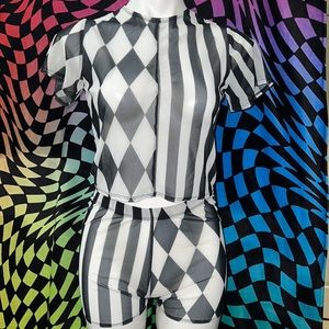 Jaceys - Jester Set - UK 14 - Mesh